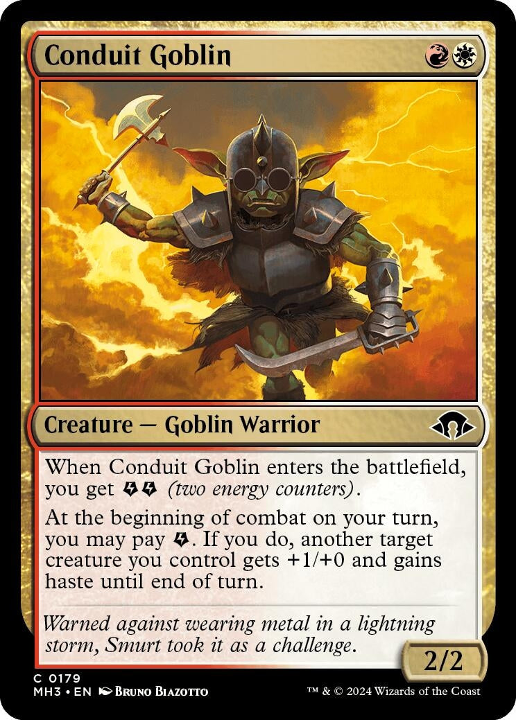 Image for Conduit Goblin (179) (Modern Horizons 3) - Magic: The Gathering