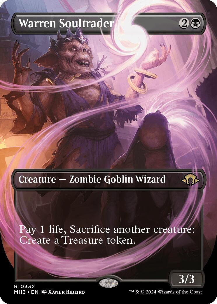 Image for Warren Soultrader (Borderless) (332) (Modern Horizons 3) - Magic: The Gathering