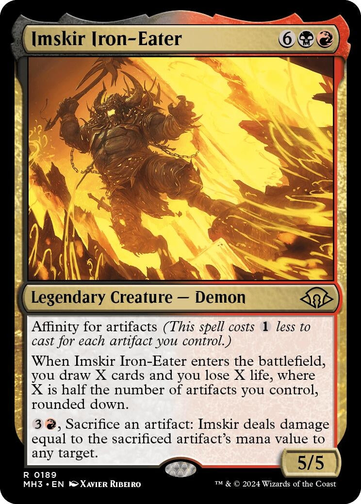 Image for Imskir Iron-Eater (189) (Modern Horizons 3) - Magic: The Gathering