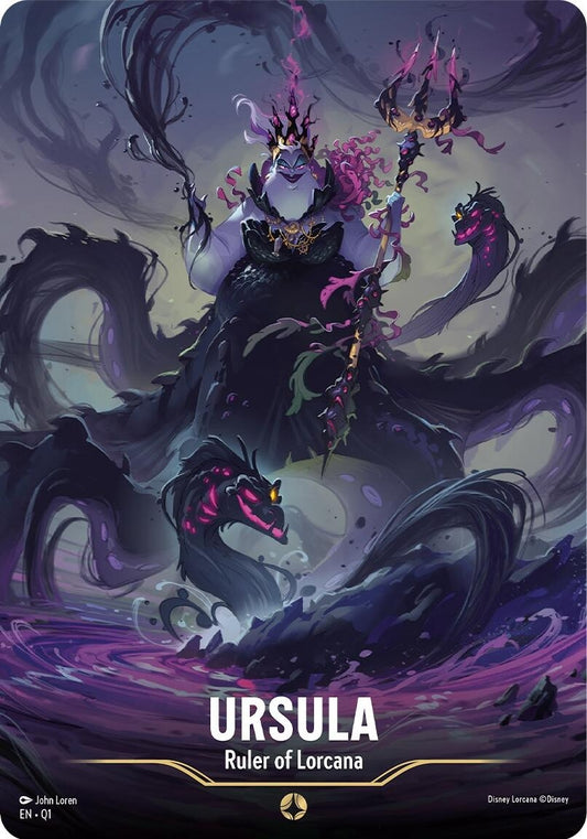 Image for Ursula - Ruler of Lorcana (Oversized) (Illumineer's Quest: Deep Trouble) - Disney Lorcana