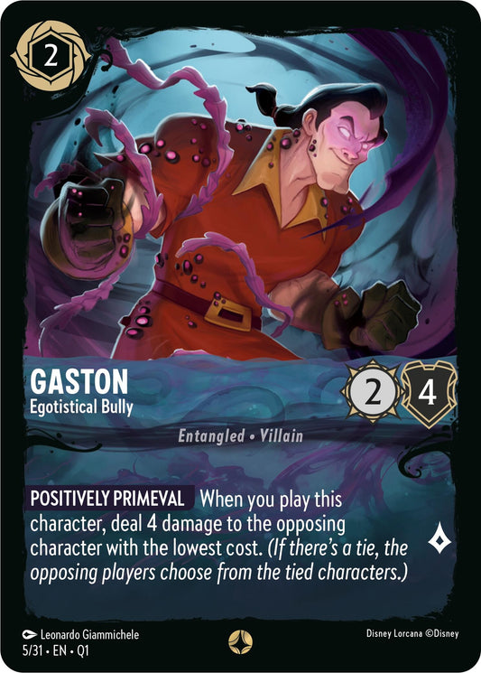 Image for Gaston - Egotistical Bully (5/31) (Illumineer's Quest: Deep Trouble) - Disney Lorcana