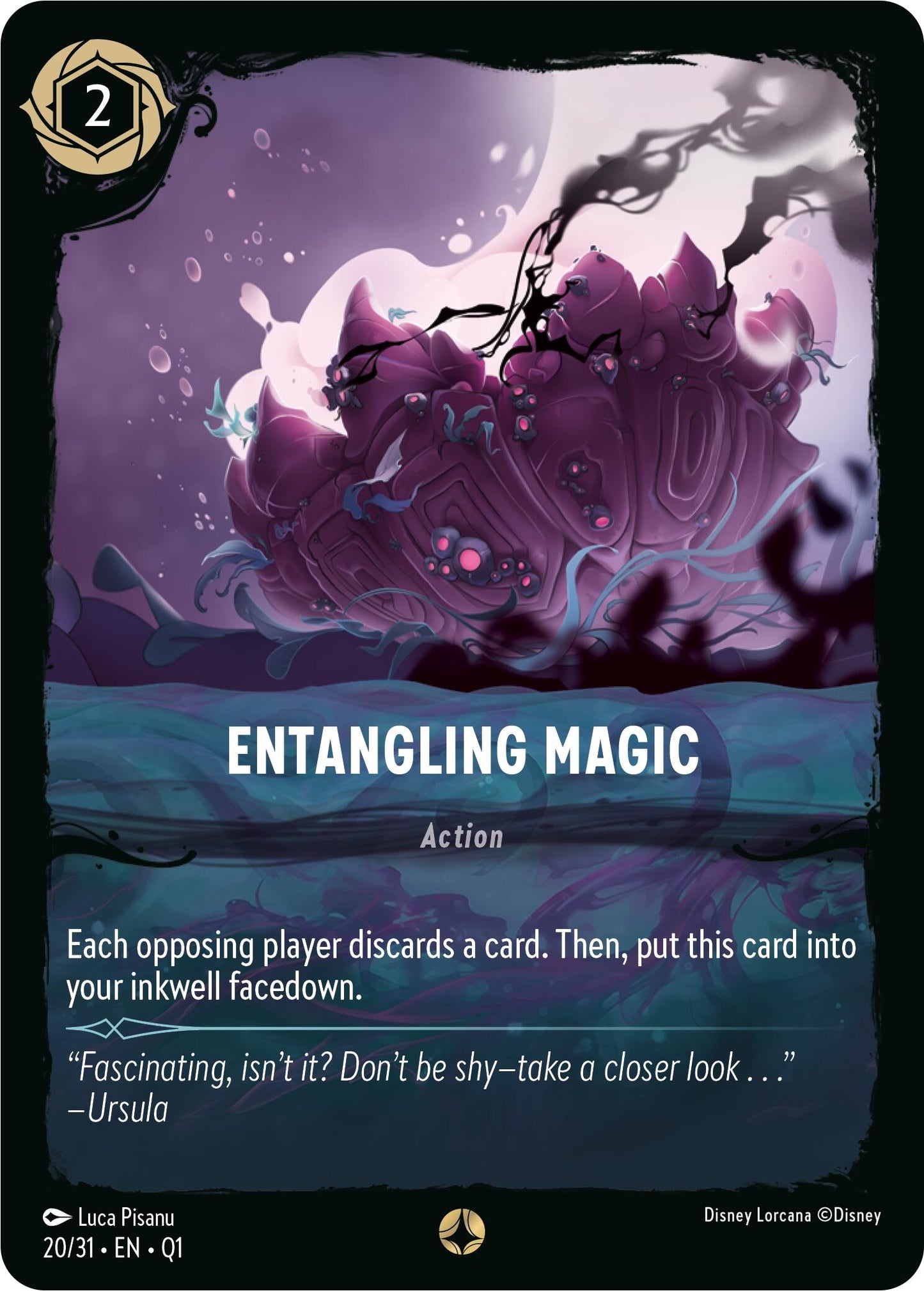Image for Entangling Magic (20/31) (Illumineer's Quest: Deep Trouble) - Disney Lorcana