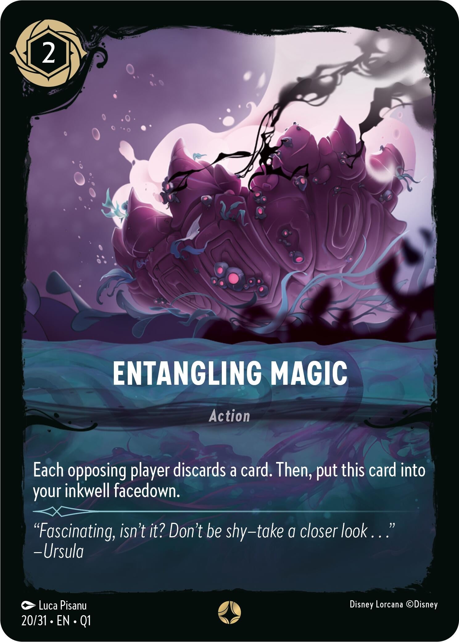 Image for Entangling Magic (20/31) (Illumineer's Quest: Deep Trouble) - Disney Lorcana