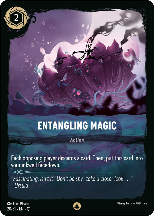 Image for Entangling Magic (20/31) (Illumineer's Quest: Deep Trouble) - Disney Lorcana