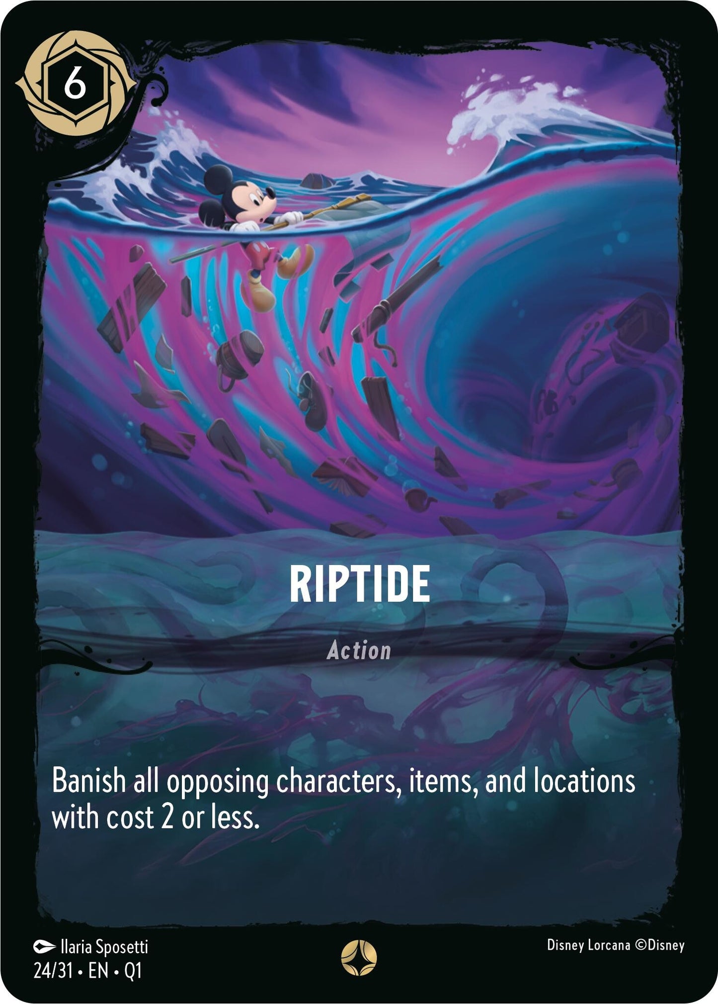 Image for Riptide (24/31) (Illumineer's Quest: Deep Trouble) - Disney Lorcana