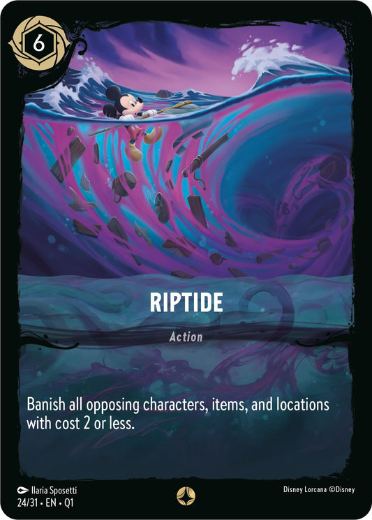 Image for Riptide (24/31) (Illumineer's Quest: Deep Trouble) - Disney Lorcana