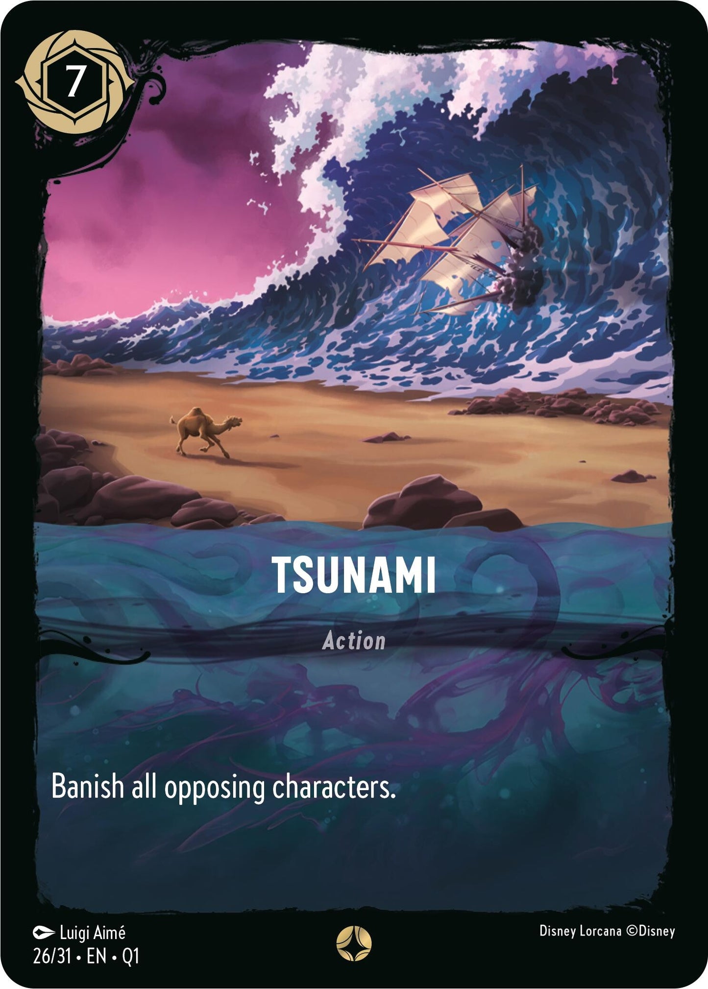 Image for Tsunami (26/31) (Illumineer's Quest: Deep Trouble) - Disney Lorcana