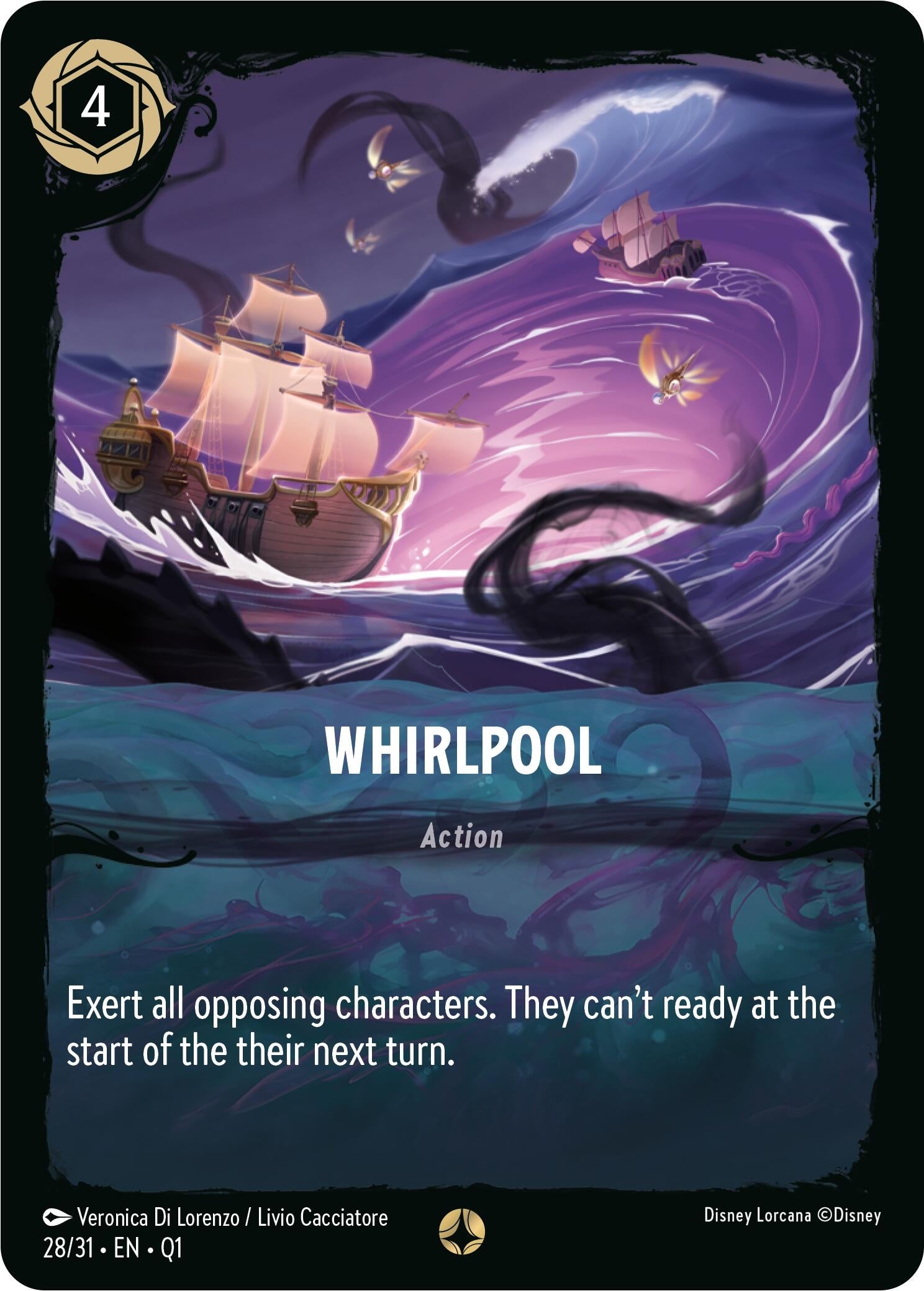 Image for Whirlpool (28/31) (Illumineer's Quest: Deep Trouble) - Disney Lorcana
