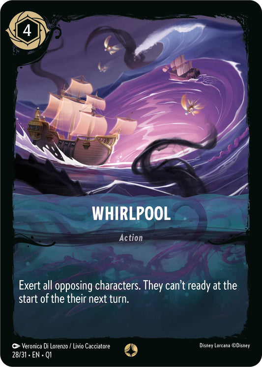 Image for Whirlpool (28/31) (Illumineer's Quest: Deep Trouble) - Disney Lorcana