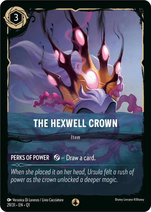 Image for The Hexwell Crown (29/31) (Illumineer's Quest: Deep Trouble) - Disney Lorcana