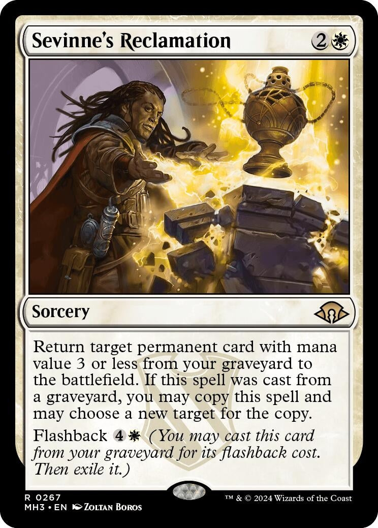 Image for Sevinne's Reclamation (267) (Modern Horizons 3) - Magic: The Gathering