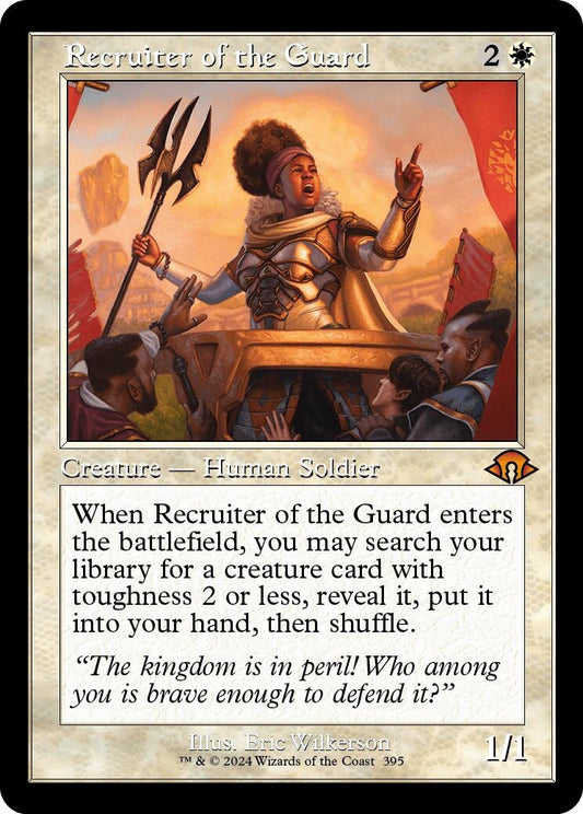 Image for Recruiter of the Guard (Retro Frame) (395) (Modern Horizons 3) - Magic: The Gathering