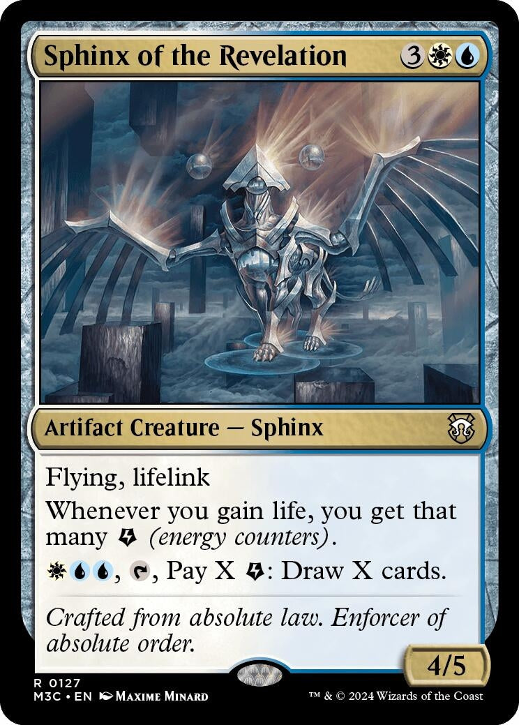 Image for Sphinx of the Revelation (127) (Commander: Modern Horizons 3) - Magic: The Gathering