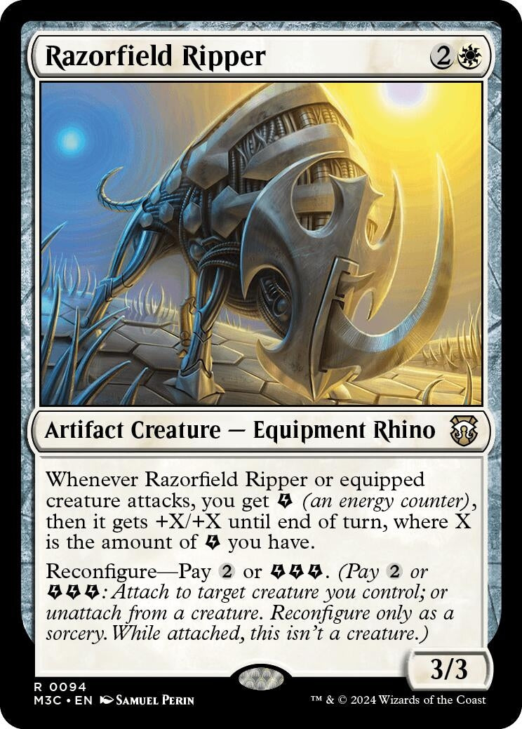 Image for Razorfield Ripper (94) (Commander: Modern Horizons 3) - Magic: The Gathering