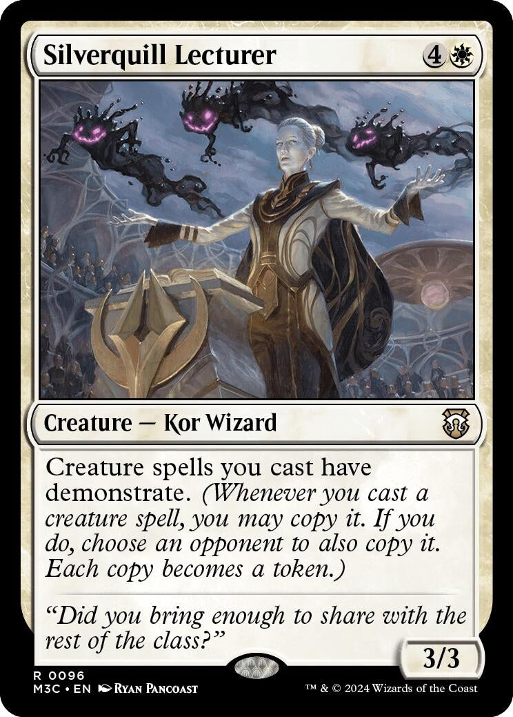 Image for Silverquill Lecturer (96) (Commander: Modern Horizons 3) - Magic: The Gathering
