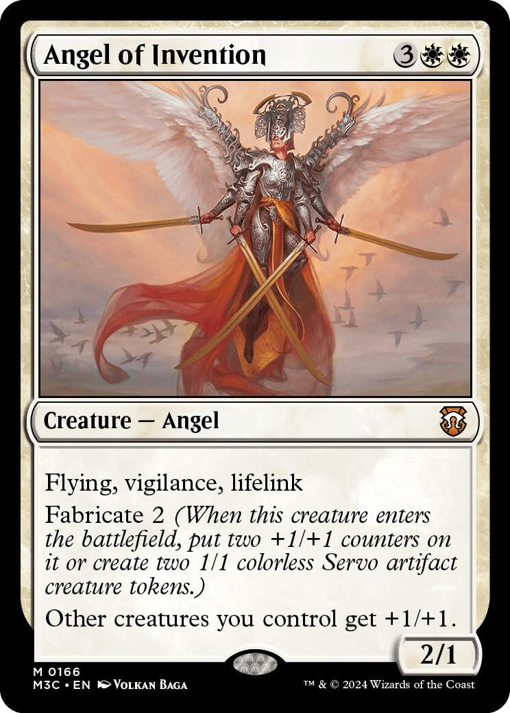 Image for Angel of Invention (166) (Commander: Modern Horizons 3) - Magic: The Gathering
