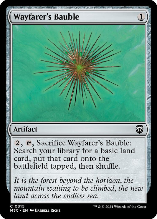 Image for Wayfarer's Bauble (315) (Commander: Modern Horizons 3) - Magic: The Gathering