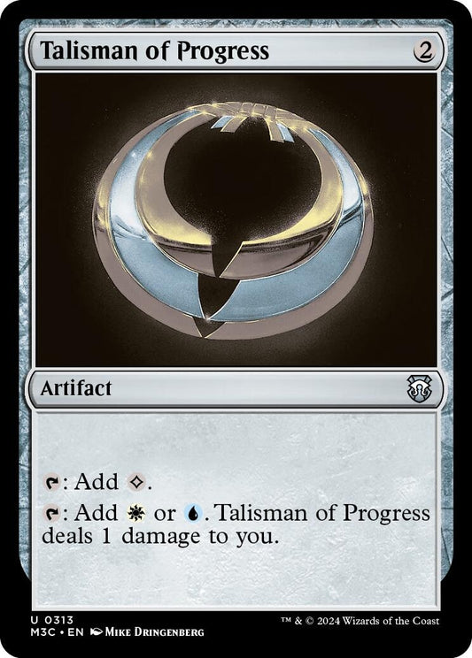 Image for Talisman of Progress (313) (Commander: Modern Horizons 3) - Magic: The Gathering