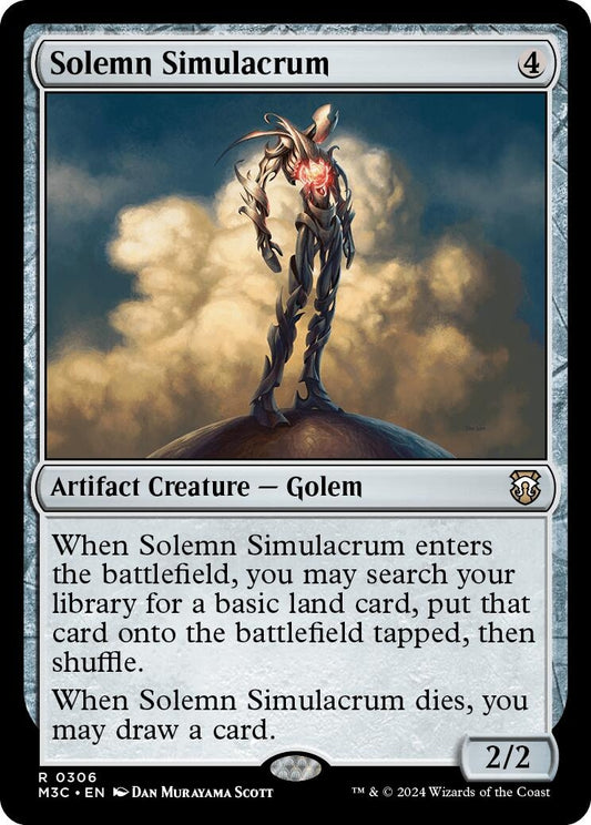 Image for Solemn Simulacrum (306) (Commander: Modern Horizons 3) - Magic: The Gathering