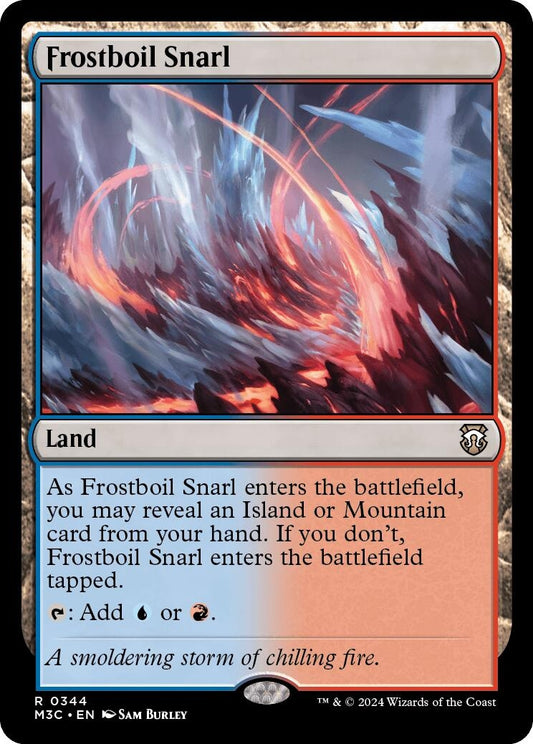 Image for Frostboil Snarl (344) (Commander: Modern Horizons 3) - Magic: The Gathering