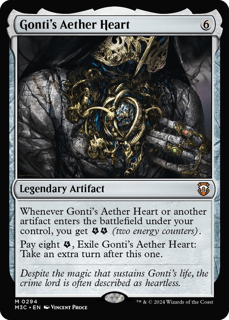Image for Gonti's Aether Heart (294) (Commander: Modern Horizons 3) - Magic: The Gathering