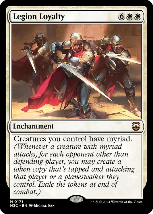 Image for Legion Loyalty (Ripple Foil) (171) (Commander: Modern Horizons 3) - Magic: The Gathering