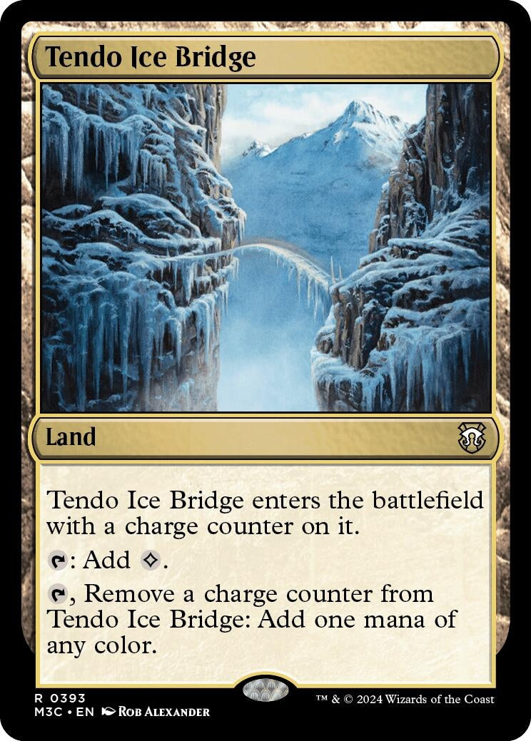 Image for Tendo Ice Bridge (393) (Commander: Modern Horizons 3) - Magic: The Gathering