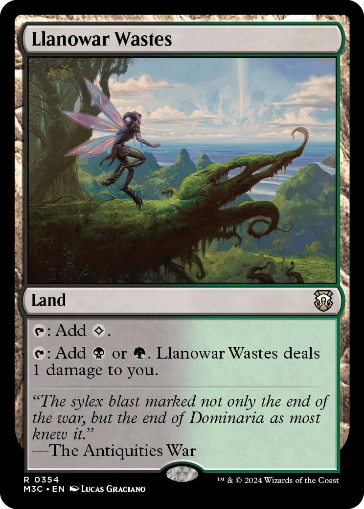 Image for Llanowar Wastes (354) (Commander: Modern Horizons 3) - Magic: The Gathering