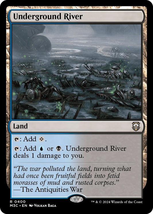 Image for Underground River (400) (Commander: Modern Horizons 3) - Magic: The Gathering
