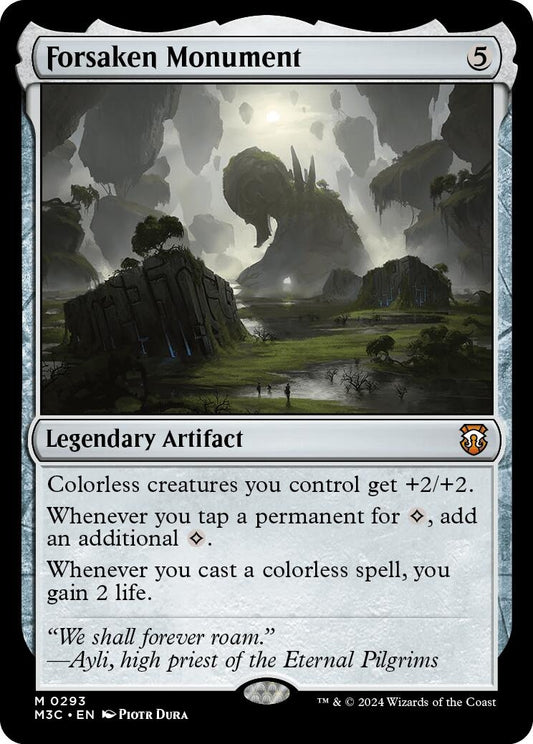 Image for Forsaken Monument (293) (Commander: Modern Horizons 3) - Magic: The Gathering