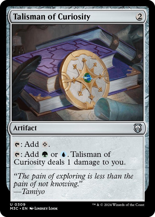 Image for Talisman of Curiosity (309) (Commander: Modern Horizons 3) - Magic: The Gathering