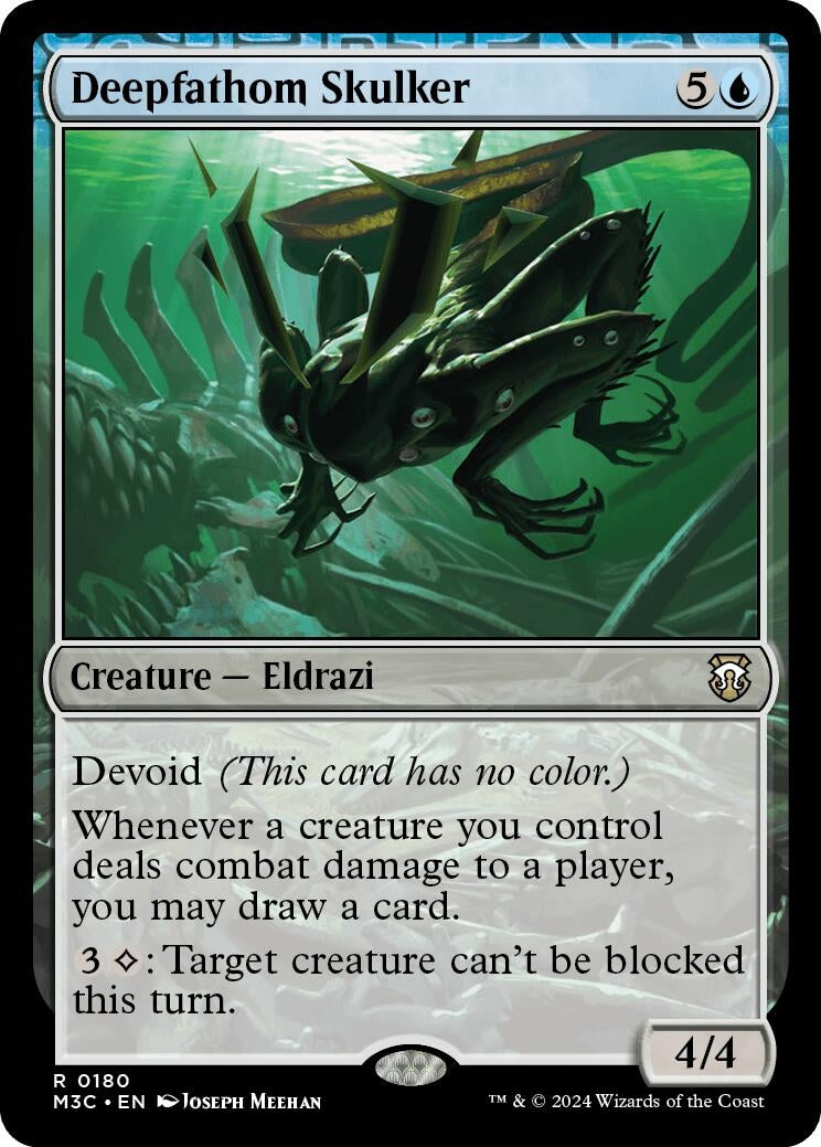 Image for Deepfathom Skulker (180) (Commander: Modern Horizons 3) - Magic: The Gathering