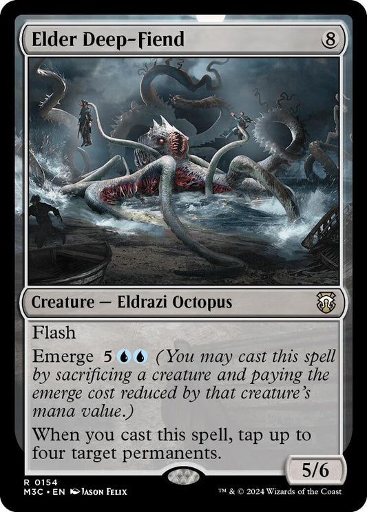 Image for Elder Deep-Fiend (154) (Commander: Modern Horizons 3) - Magic: The Gathering