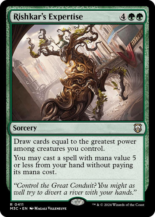 Image for Rishkar's Expertise (411) (Commander: Modern Horizons 3) - Magic: The Gathering