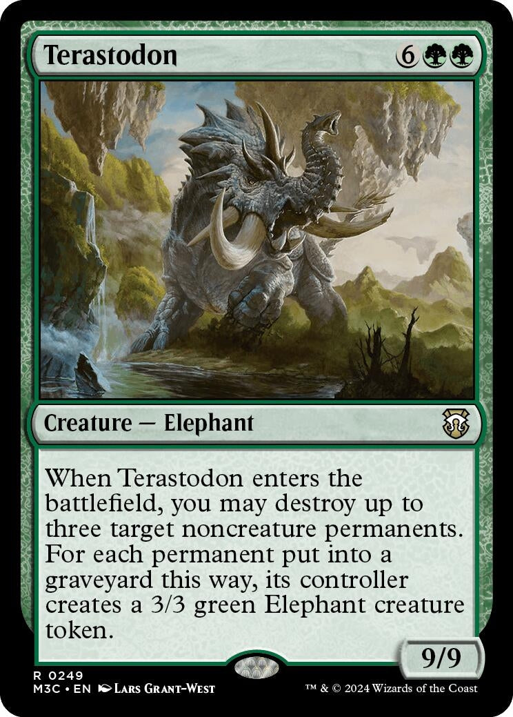 Image for Terastodon (249) (Commander: Modern Horizons 3) - Magic: The Gathering