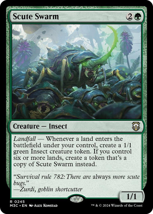 Image for Scute Swarm (245) (Commander: Modern Horizons 3) - Magic: The Gathering