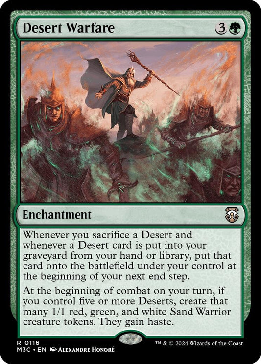 Image for Desert Warfare (116) (Commander: Modern Horizons 3) - Magic: The Gathering