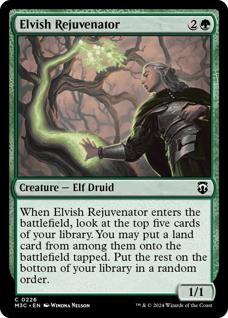 Image for Elvish Rejuvenator (226) (Commander: Modern Horizons 3) - Magic: The Gathering