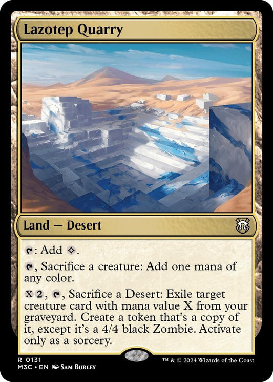 Image for Lazotep Quarry (131) (Commander: Modern Horizons 3) - Magic: The Gathering