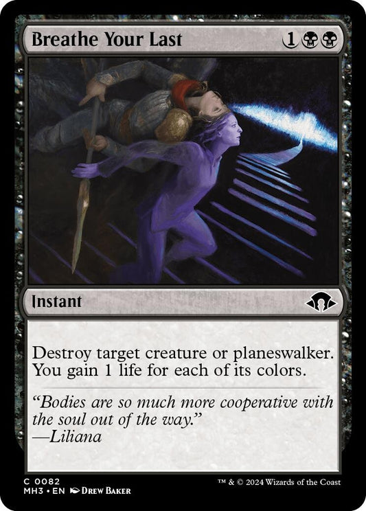 Image for Breathe Your Last (82) (Modern Horizons 3) - Magic: The Gathering