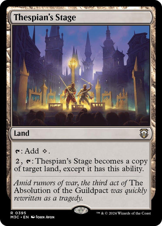 Image for Thespian's Stage (395) (Commander: Modern Horizons 3) - Magic: The Gathering