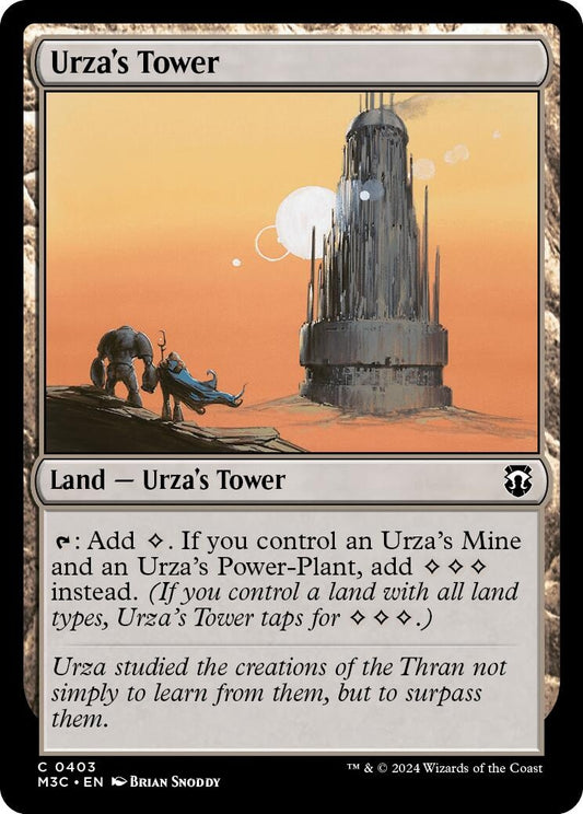 Image for Urza's Tower (403) (Commander: Modern Horizons 3) - Magic: The Gathering