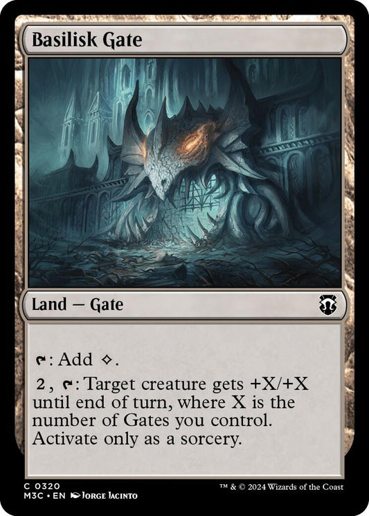 Image for Basilisk Gate (320) (Commander: Modern Horizons 3) - Magic: The Gathering