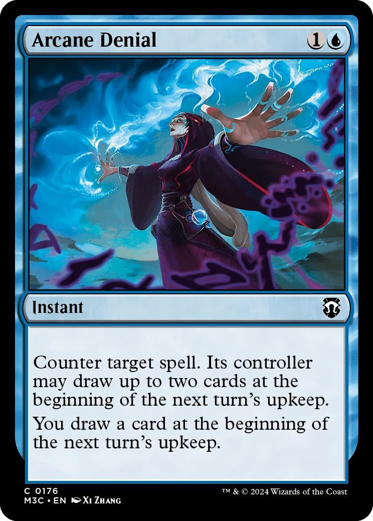 Image for Arcane Denial (176) (Commander: Modern Horizons 3) - Magic: The Gathering