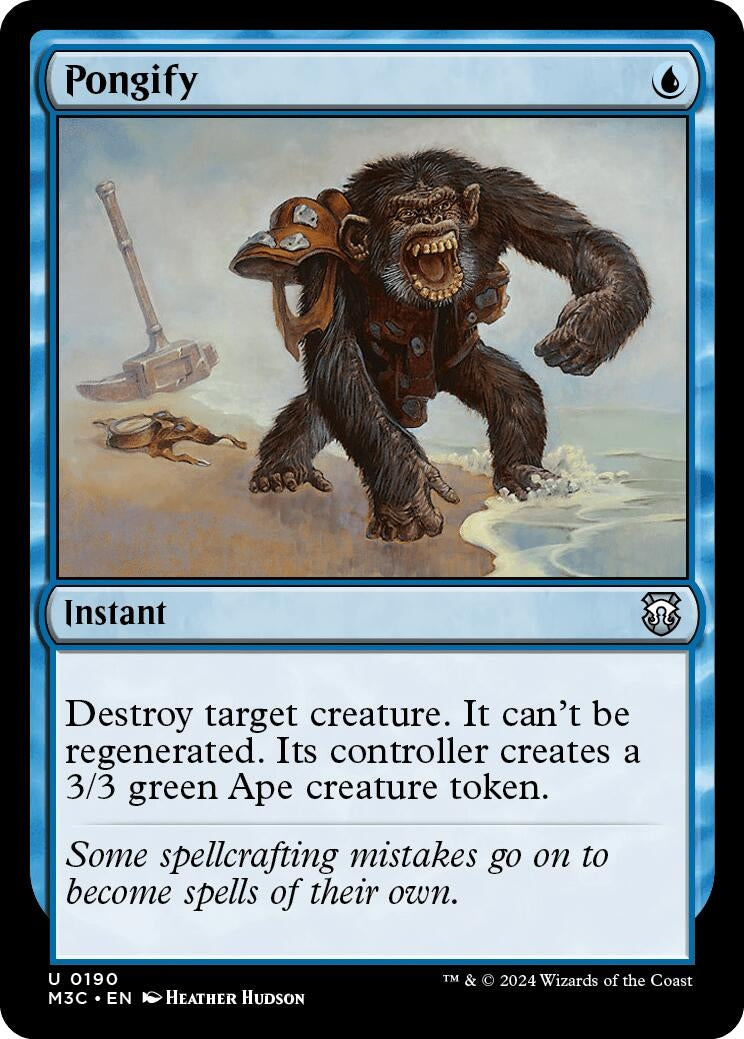 Image for Pongify (190) (Commander: Modern Horizons 3) - Magic: The Gathering