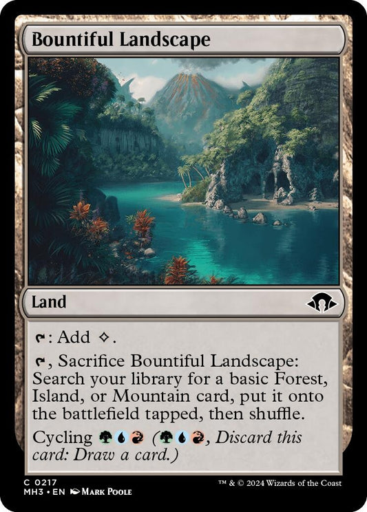 Image for Bountiful Landscape (217) (Modern Horizons 3) - Magic: The Gathering