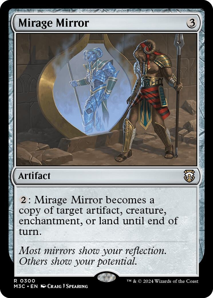 Image for Mirage Mirror (300) (Commander: Modern Horizons 3) - Magic: The Gathering