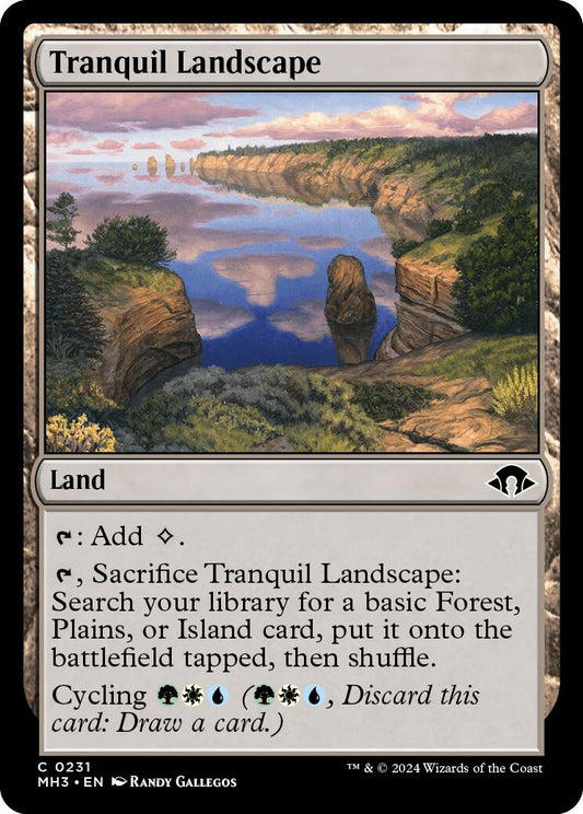 Image for Tranquil Landscape (231) (Modern Horizons 3) - Magic: The Gathering