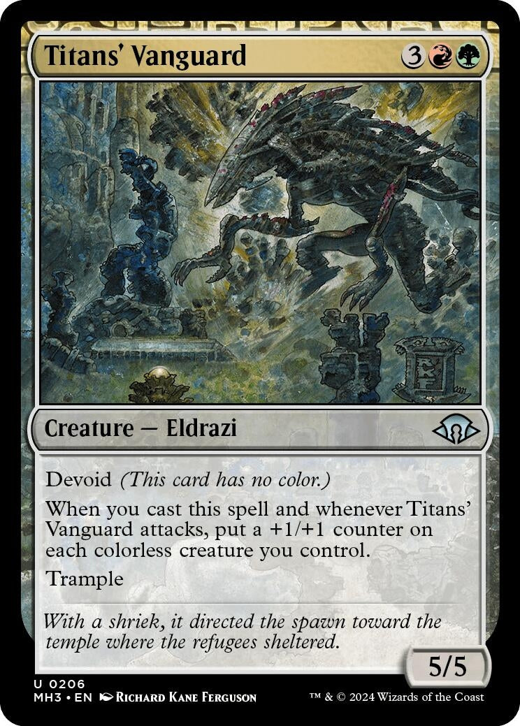 Image for Titans' Vanguard (206) (Modern Horizons 3) - Magic: The Gathering