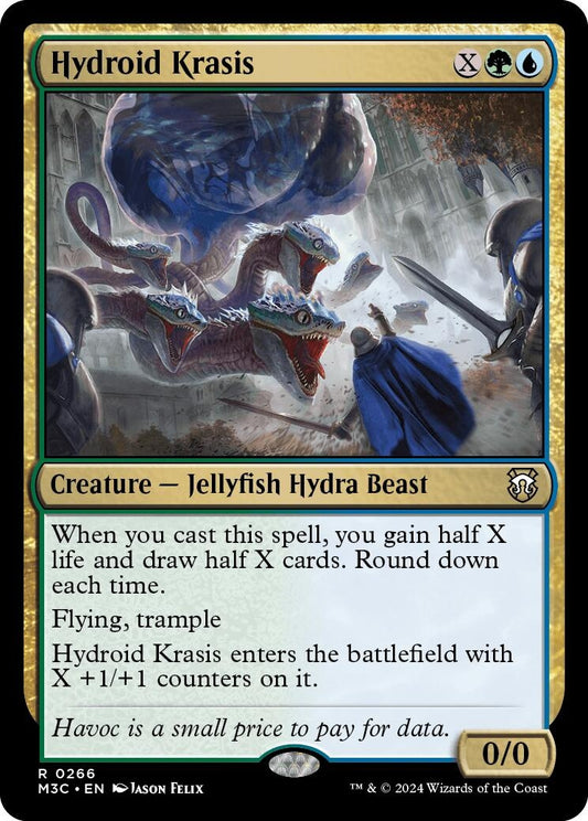 Image for Hydroid Krasis (Ripple Foil) (266) (Commander: Modern Horizons 3) - Magic: The Gathering